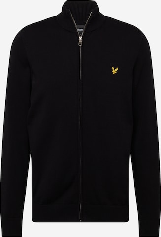 Lyle & ScottKardigan - crna boja: prednji dio