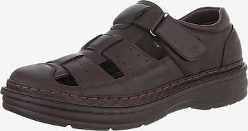 CoolWalk Sandale in Braun: Vorderseite