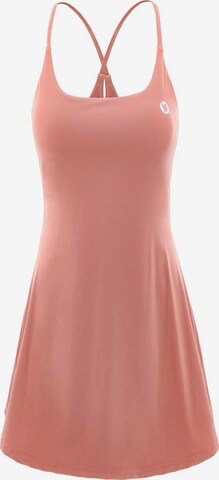 AIKI KEYLOOK - Vestido 'Invincible' em rosa: frente