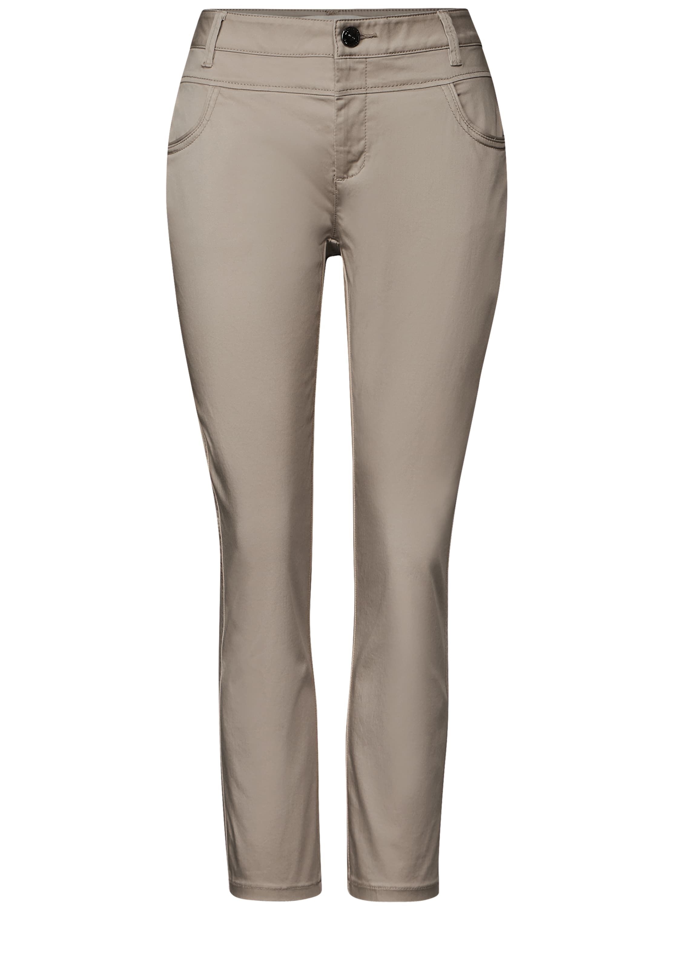 STREET ONE Pants in Beige: front