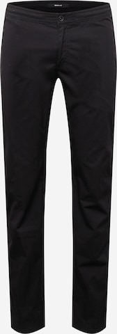 BRAX Slim fit Chino Pants 'C-Tech' in Black: front