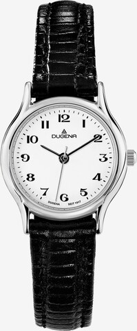 DUGENA Analog Watch in Black: front