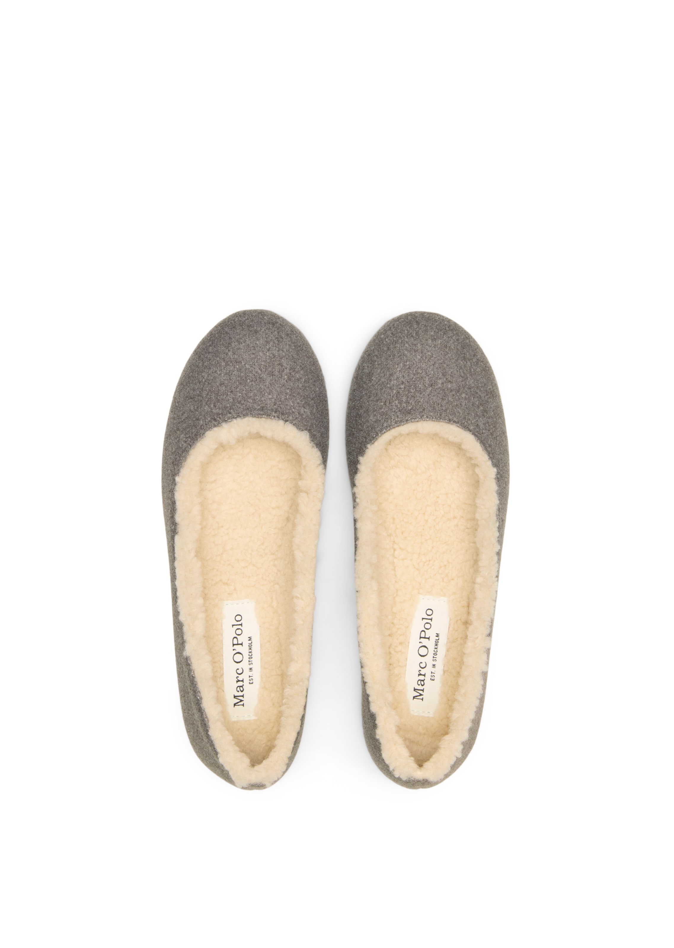 Marc O'Polo Slipper in Grey