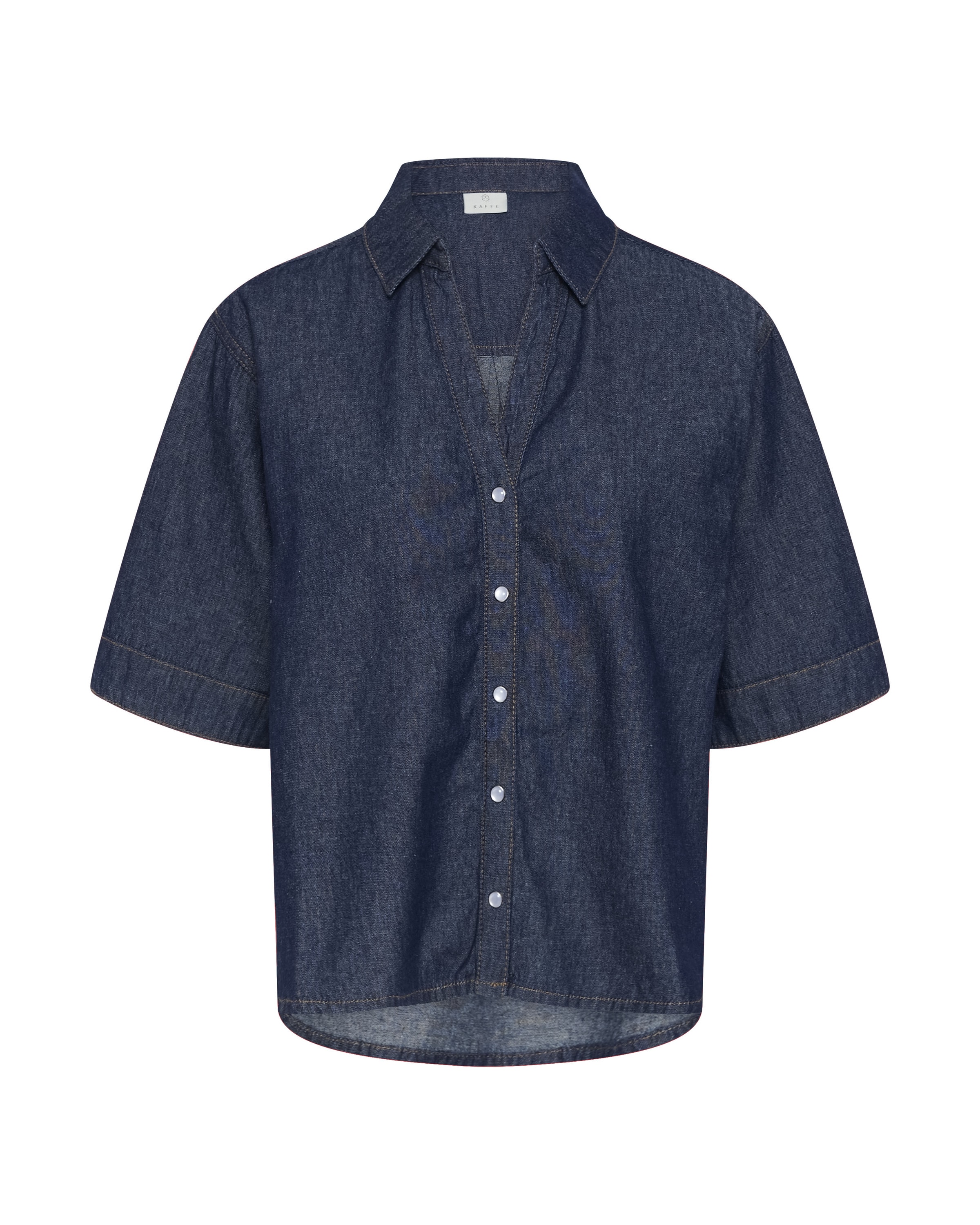 Kaffe Blouse 'Jade' in Blue: front