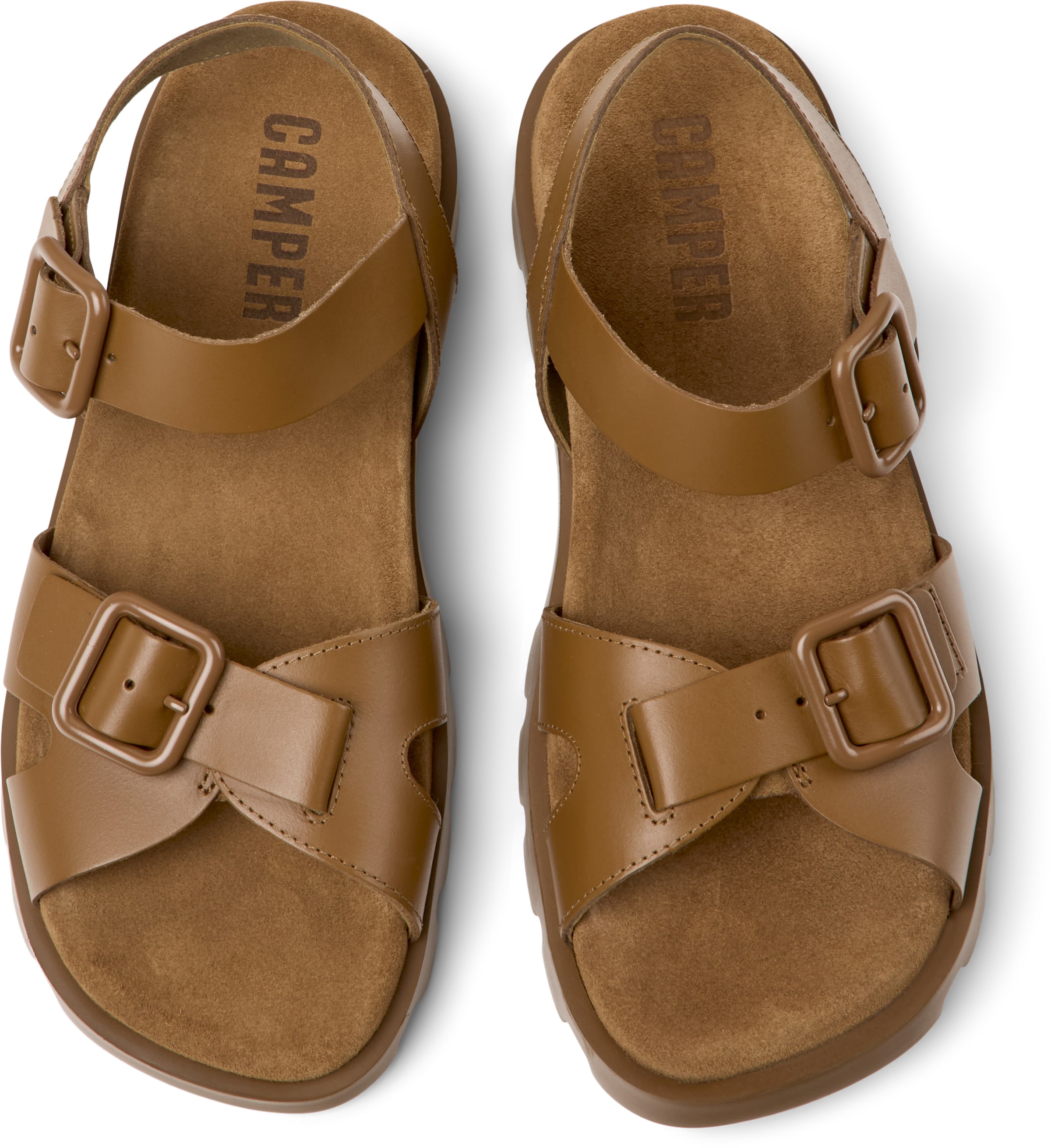 CAMPER Sandale 'Brutus' in Braun