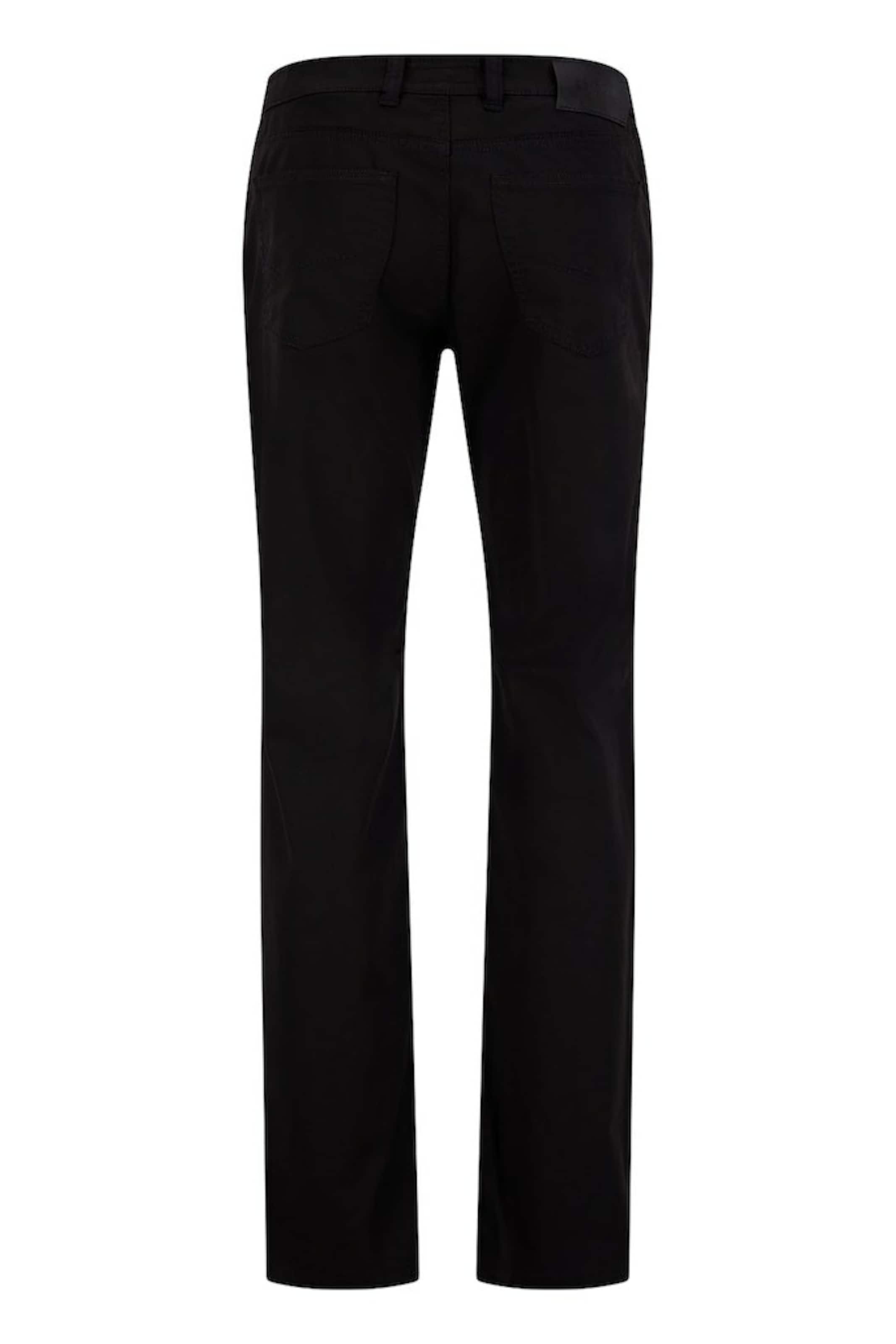 Gardeur Regular Hose in Schwarz