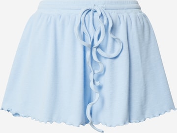 GLAMOROUS Loosefit Kalhoty – modrá: přední strana