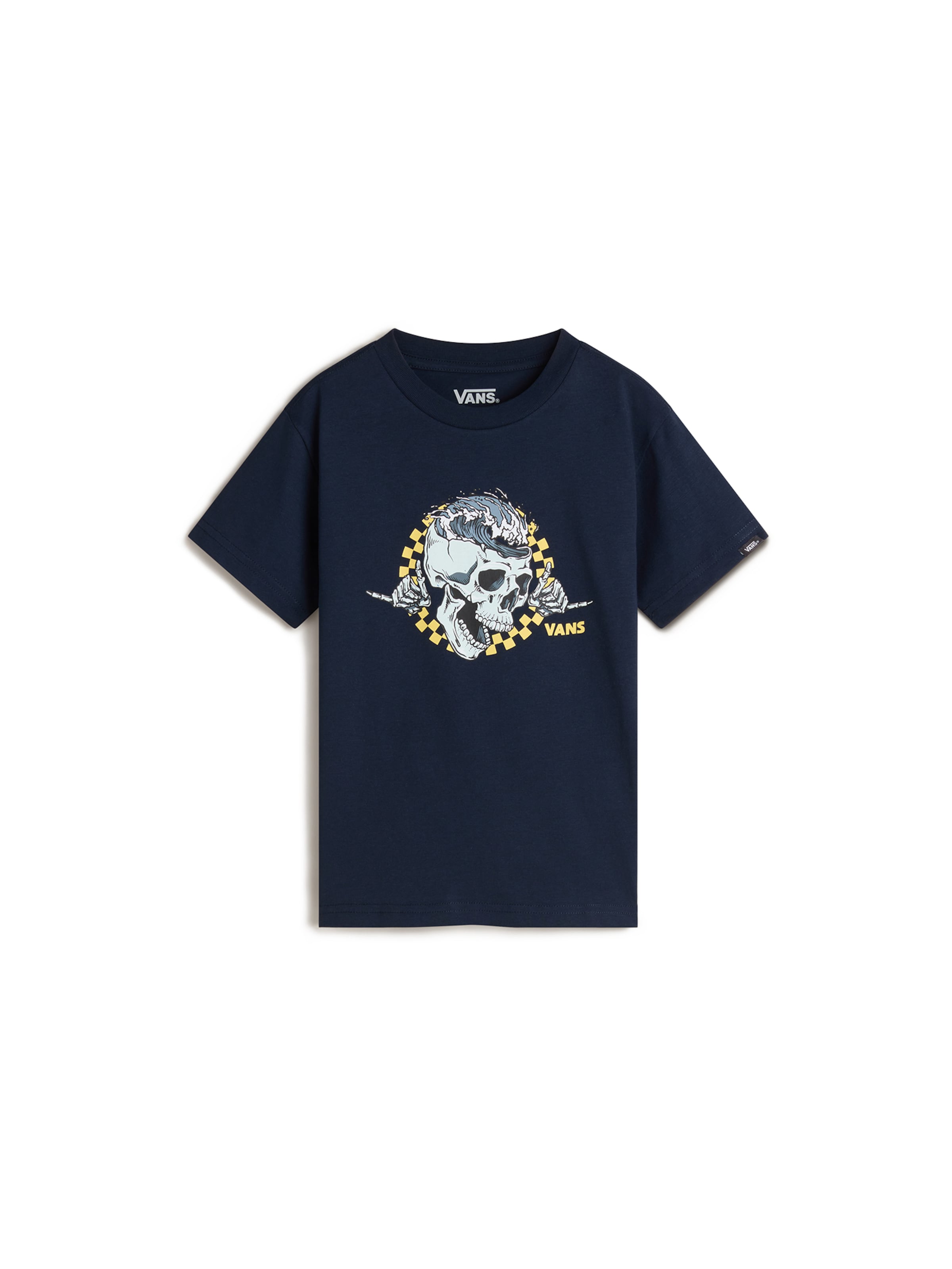 VANS T-shirt 'Headwaves' i blå: framsida