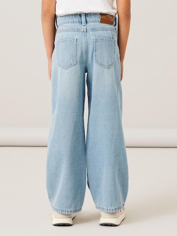 NAME IT Wide Leg Jeans 'Rose' i blå