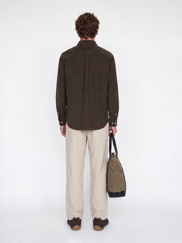 Coupe regular Chemise JACK & JONES en marron