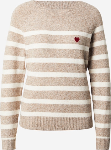 VERO MODA Neulepaita 'VMDOFFY' värissä ruskea: etupuoli