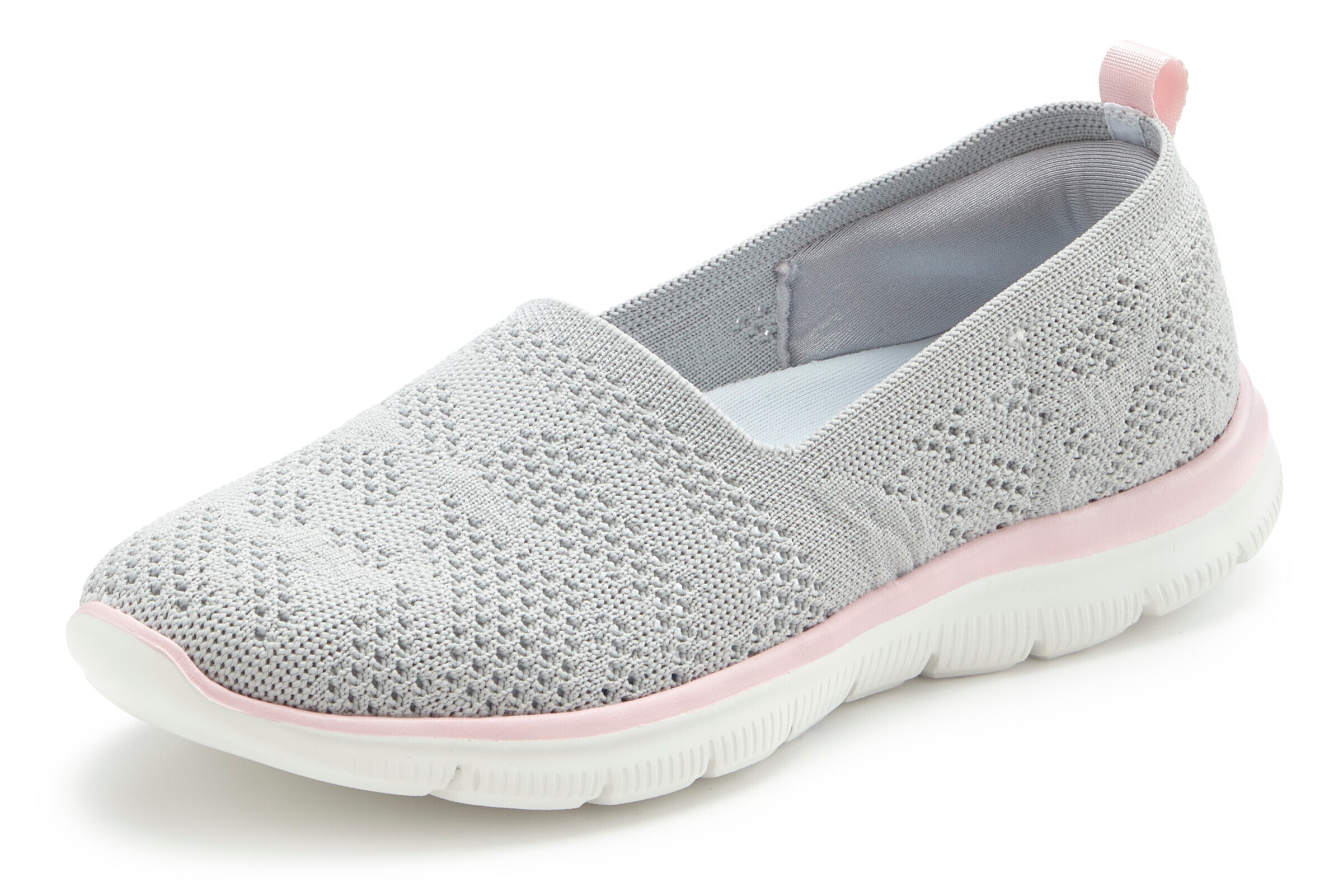 LASCANA Slip On in Grau: Vorderseite