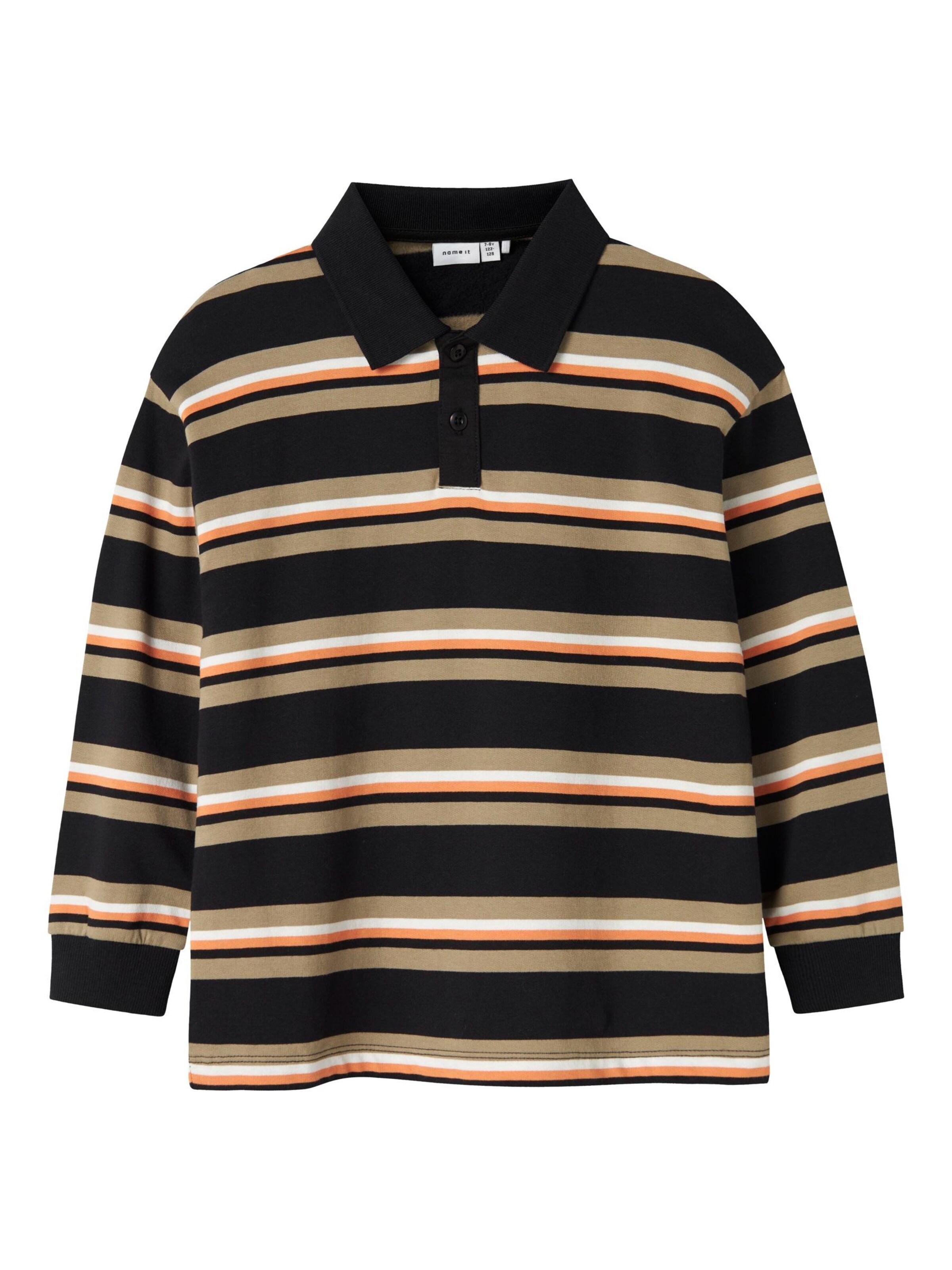 NAME IT - Camiseta en negro: frente