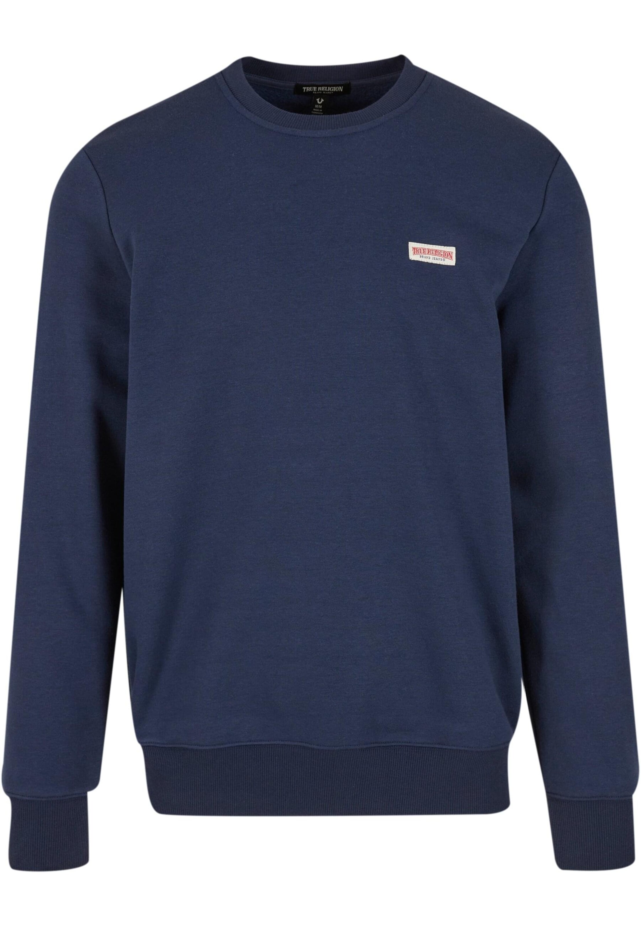 True Religion Mikina – modrá: přední strana