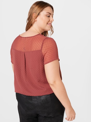 ABOUT YOU Curvy Shirt 'Senta' in Rot