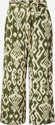 Pantaloni cutați 'Ci44ra' de la Hailys pe verde: față