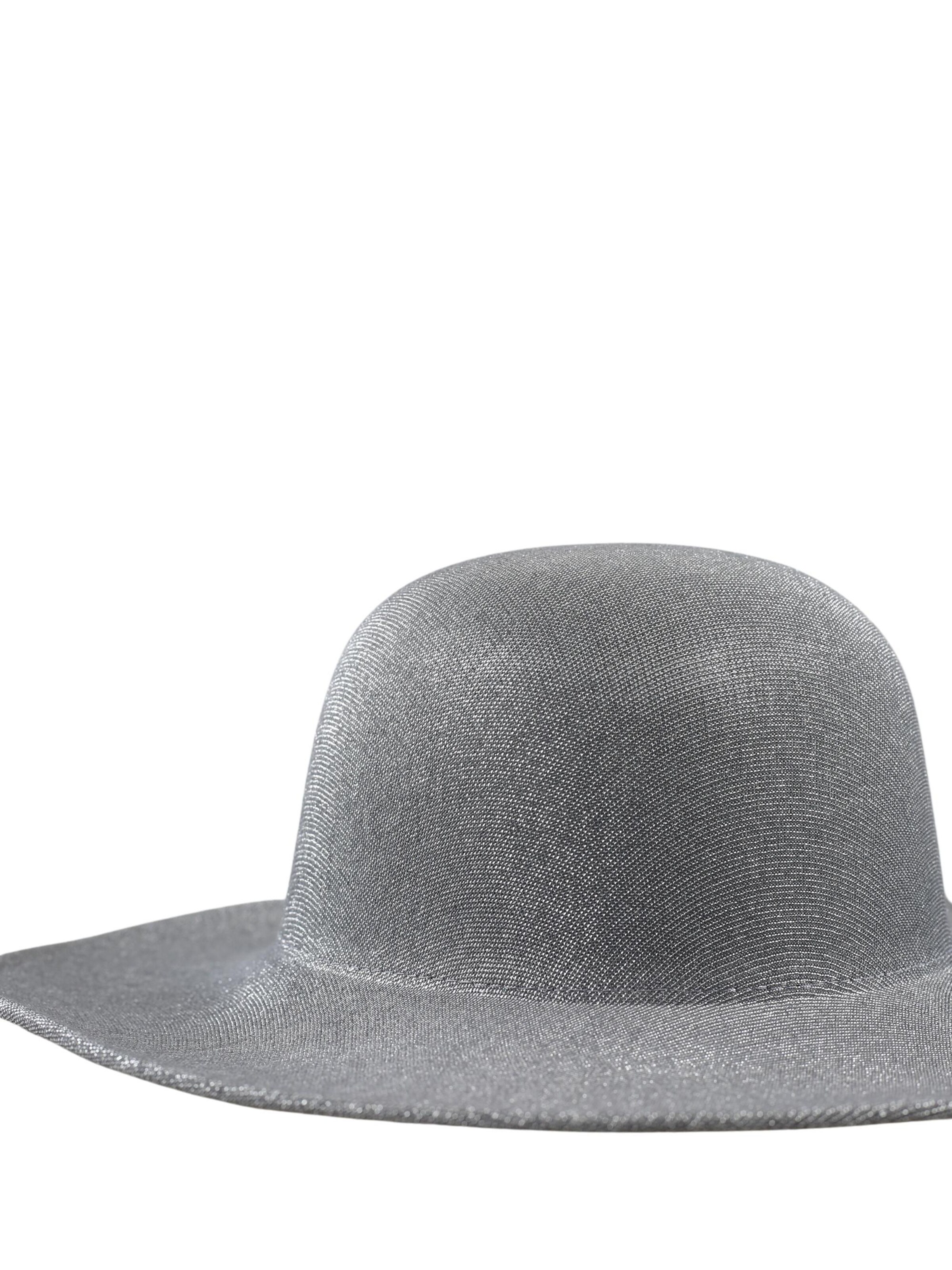 COLLEZIONE ALESSANDRO Hat 'Glitter' in Silver