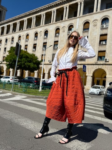 IUnique - regular Pantalón 'Ballonique' en rojo