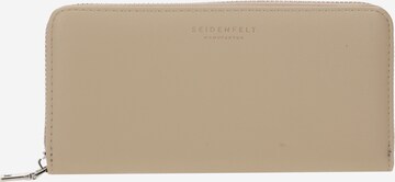 Seidenfelt Manufaktur Portemonnaie 'Smilla' in Beige: predná strana