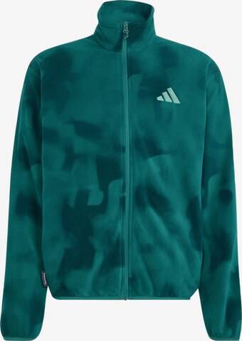 ADIDAS TERREX - Casaco de velo funcional em verde: frente