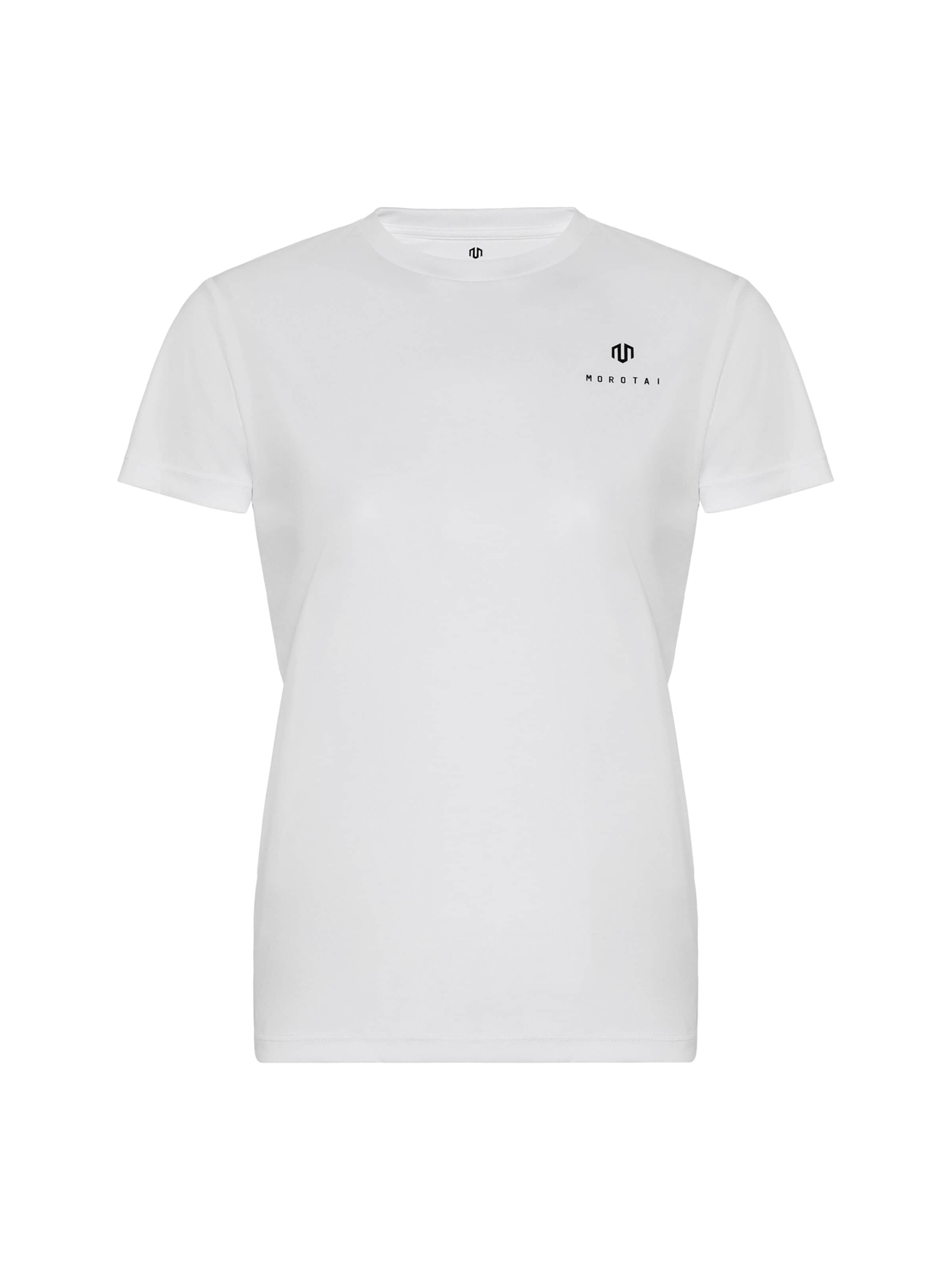 Maglia funzionale 'Ultralight Basic' di MOROTAI in bianco: frontale