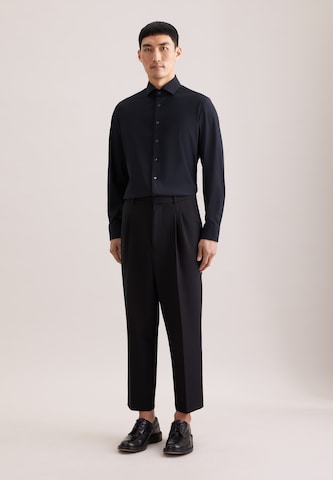 Coupe slim Chemise business SEIDENSTICKER en noir