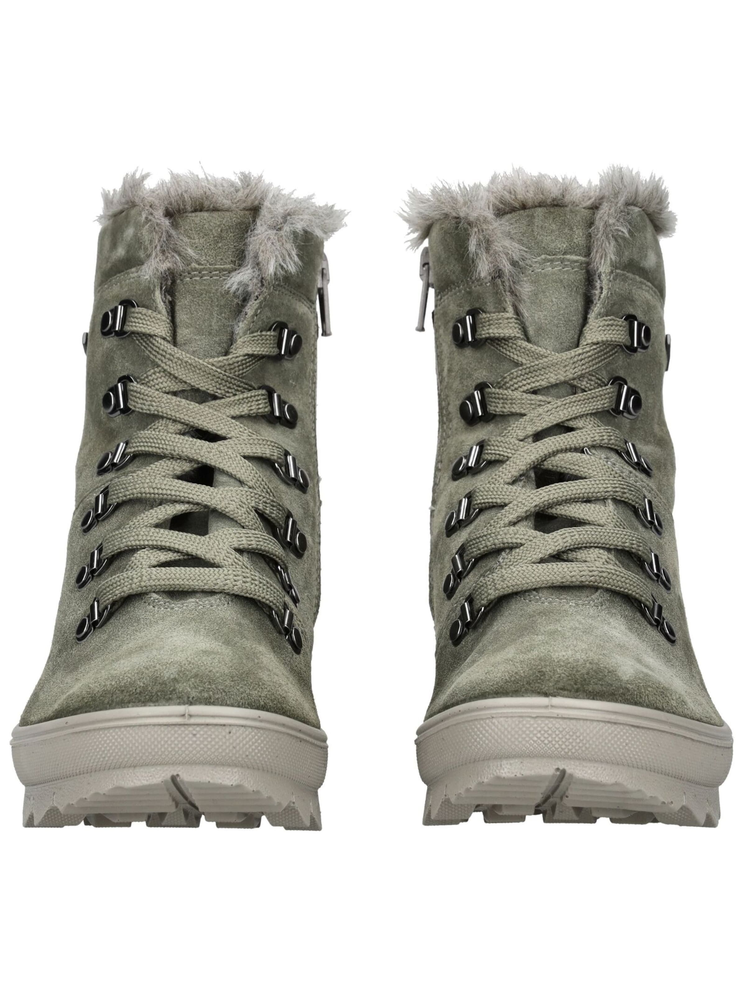 Bottines à lacets Legero en vert