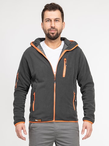 Rock Creek Jacke in Grau: Vorderseite