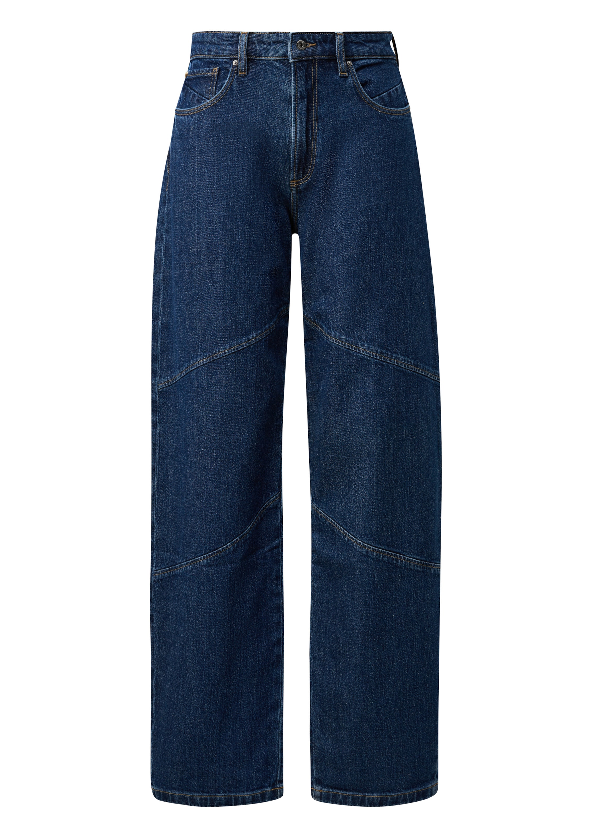 QS Regular Jeans in Blue: front