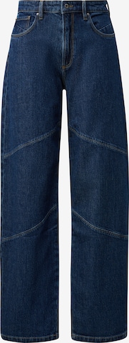 mėlyna QS Standartinis Džinsai: priekis