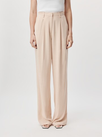 LeGer by Lena Gercke - regular Pantalón plisado 'Thora Tall' en beige: frente