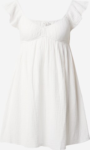 ROXY Letní šaty 'LUNA' – bílá: přední strana