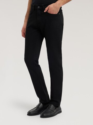 Trussardi - regular Vaquero en negro