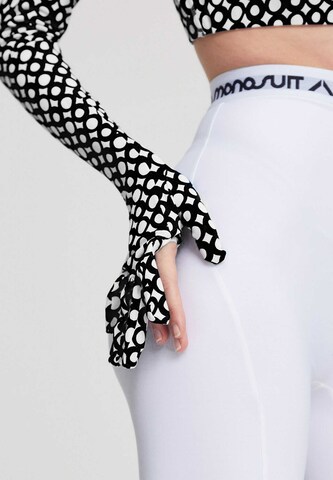 MONOSUIT Skinny Leggings 'SECOND SKIN' in White