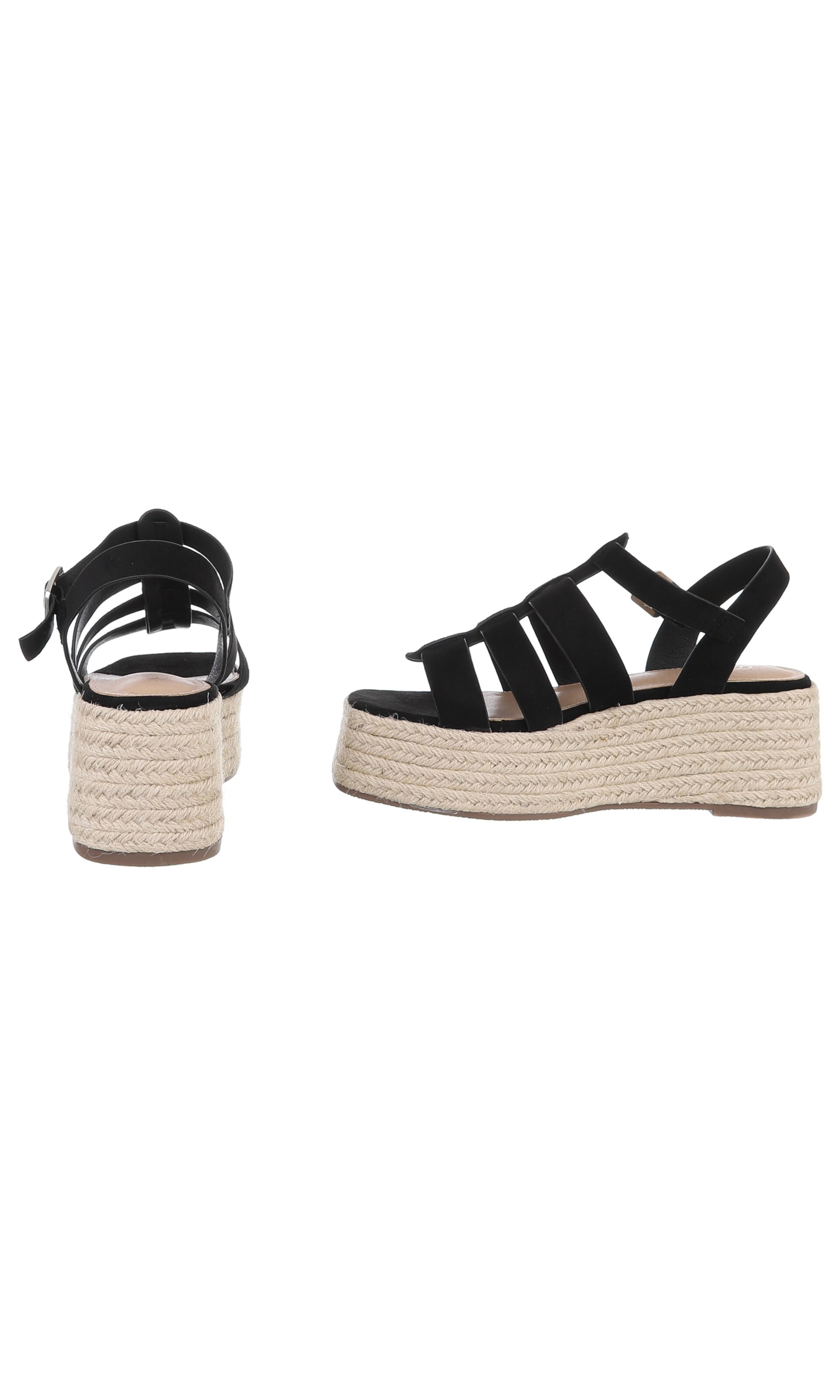 Ital-Design Sandals in Black