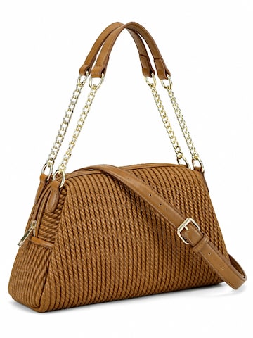 COLLEZIONE ALESSANDRO Schultertasche 'Audrey' in Braun: Vorderseite
