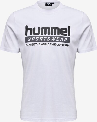 Hummel Functioneel shirt 'Carson' in de kleur Antraciet / Zwart / Wit, Productweergave