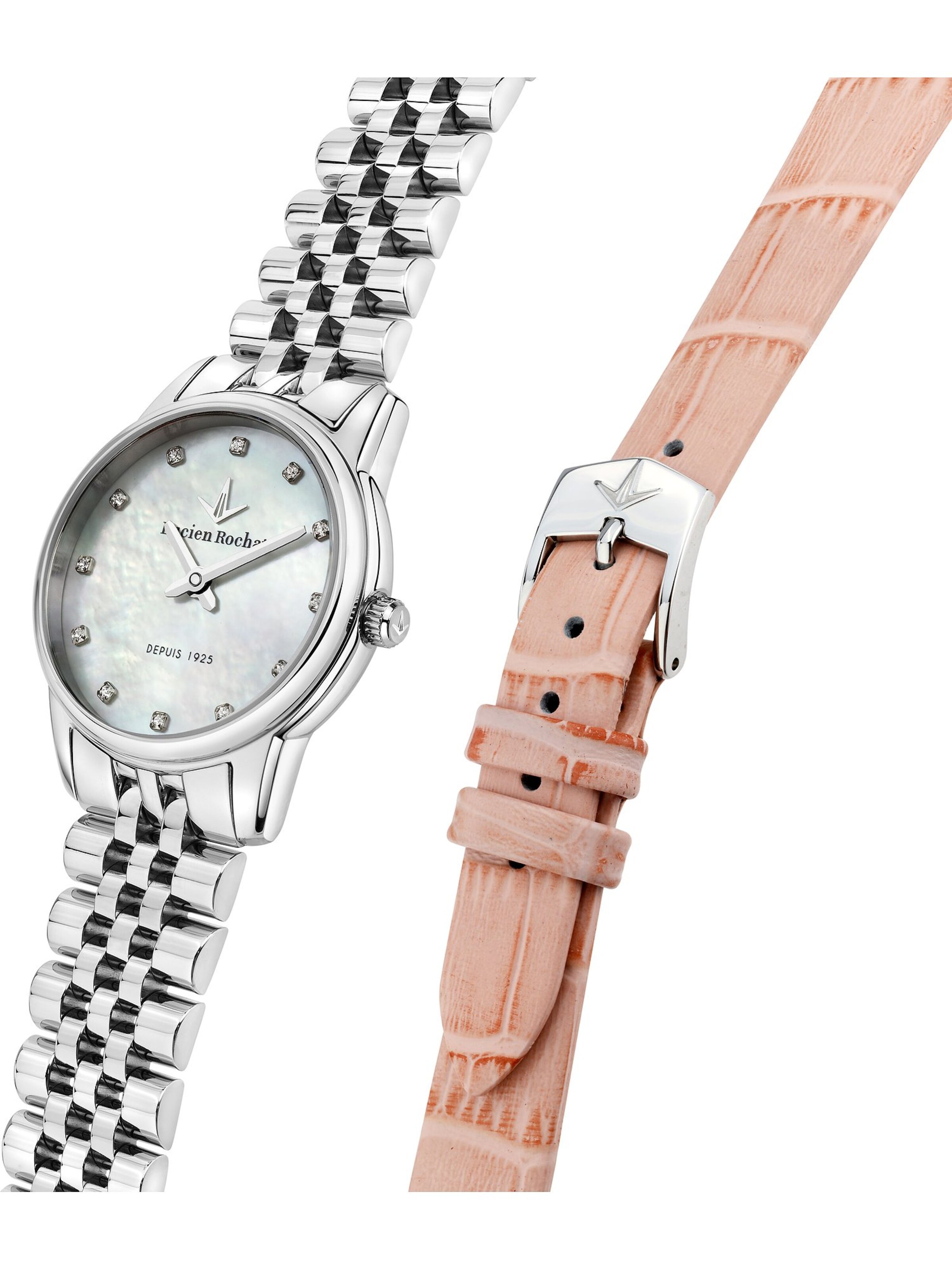 Lucien Rochat Analog Watch in Silver