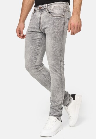 INDICODE JEANS Skinny Jeans 'Jake' in Grijs