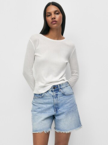 Regular Jean Pull&Bear en bleu : devant