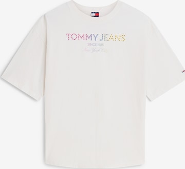 Tommy Jeans T-shirt i vit: framsida