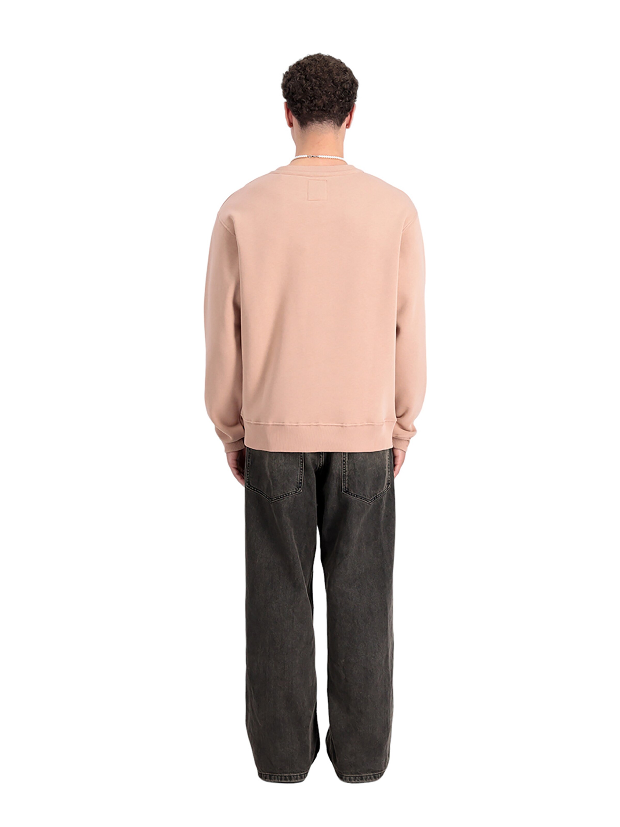 ALPHA INDUSTRIES Sweatshirt 'Basic' in Orange