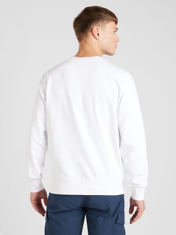 DIESEL Μπλούζα φούτερ 'S-GINN-K43' σε λευκό
