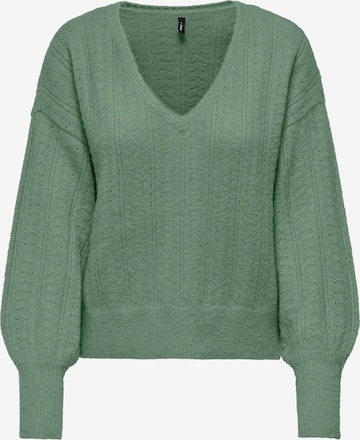 ONLY Sweater 'ONLDICTE' in Green: front