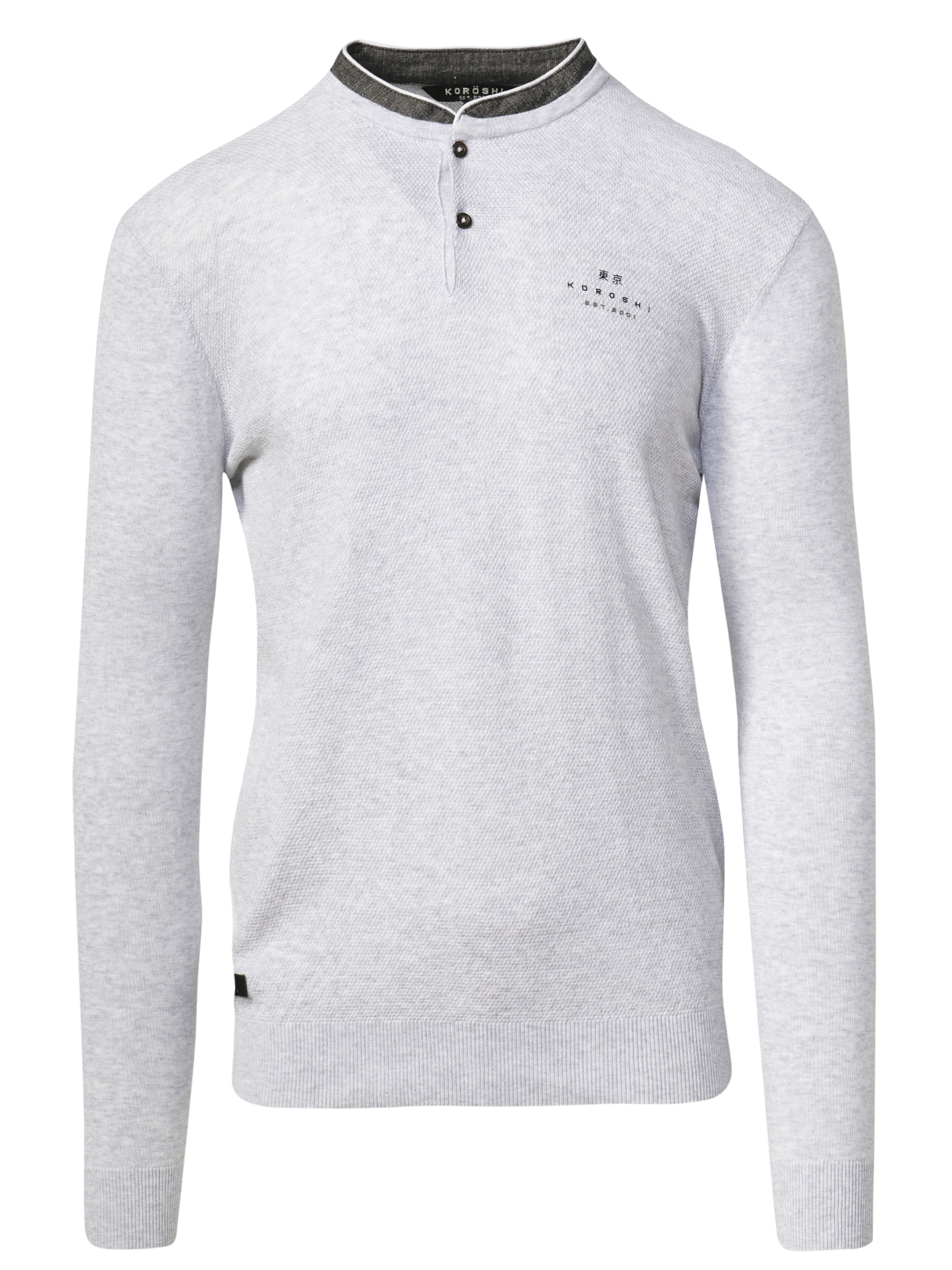 KOROSHI Paita värissä harmaa: etupuoli