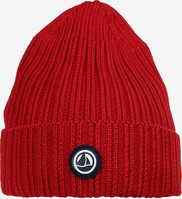 PETIT BATEAU Beanie in Red: front