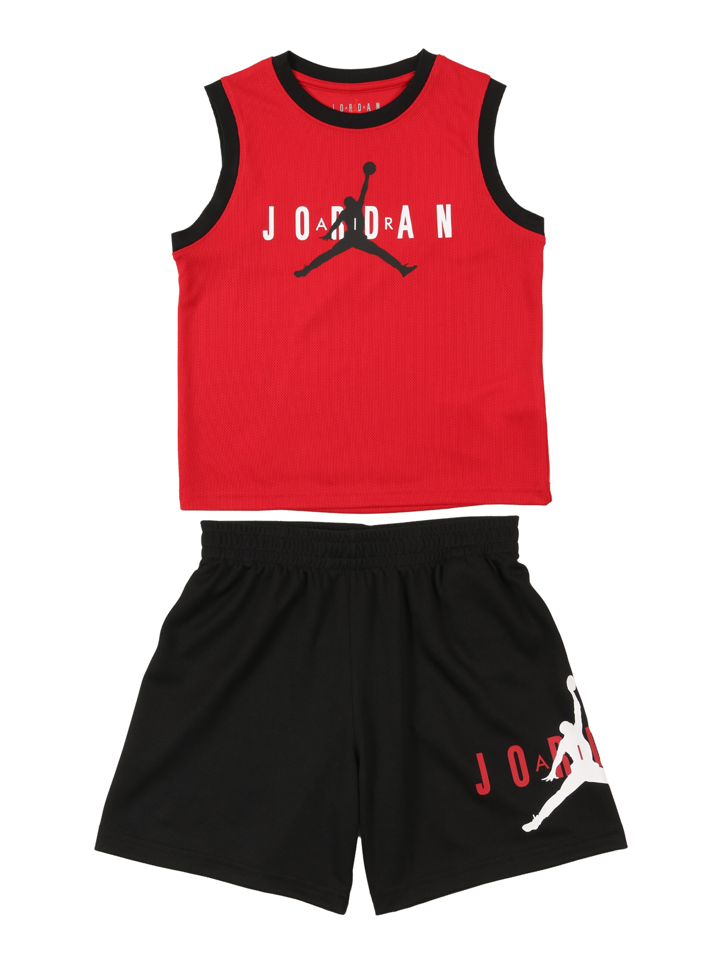 Jordan Спортивный костюм в Черный: спереди
