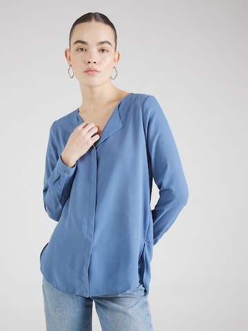 VILA - Blusa en azul: frente