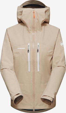 MAMMUT Outdoorjacke ‘Taiss’ in Beige: Vorderseite