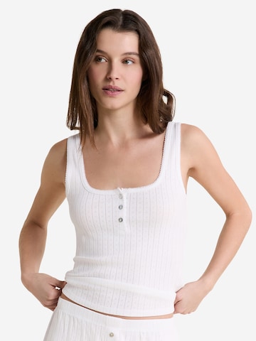 ETAM Slaapshirt 'Katell' in Beige: voorkant